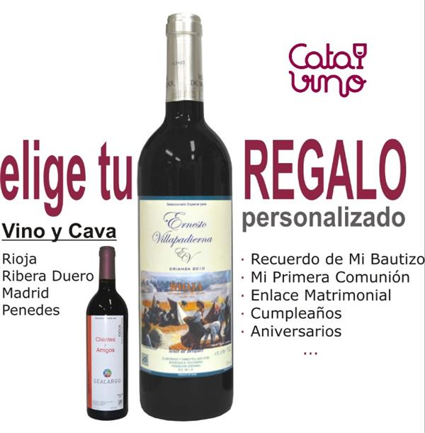 12 Botellas personalizadas La Rioja Gran Coupage