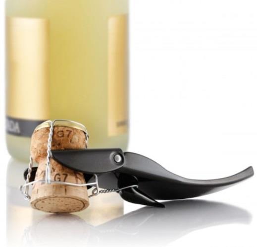 Abridor de Cava Brut - Negro