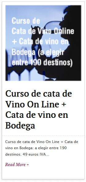 Curso de cata del vino + Cata en Bodega
