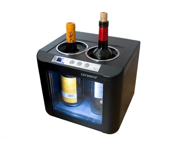 Enfriador vino de 2 botellas.
