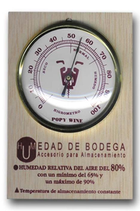 Higrómetro bodega