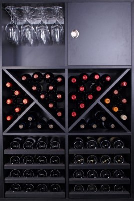 Botellero para 72 botellas.