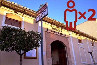 Enoturismo en Bodegas Silvano García para 2 personas, más curso de cata de vino on-line