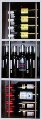 Estantería 3 huecos para 36 botellas.