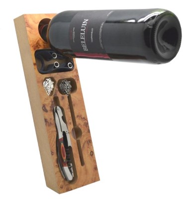 Expositor de botella con accesorios