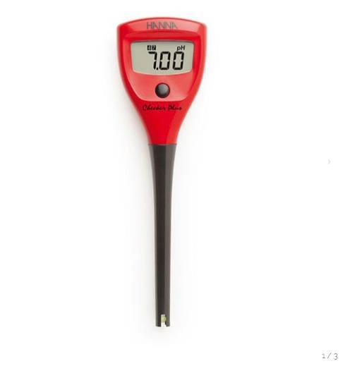 pHmetro para medir el pH del vino