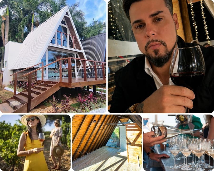 Chalés e Enoturismo de Luiz Miguel