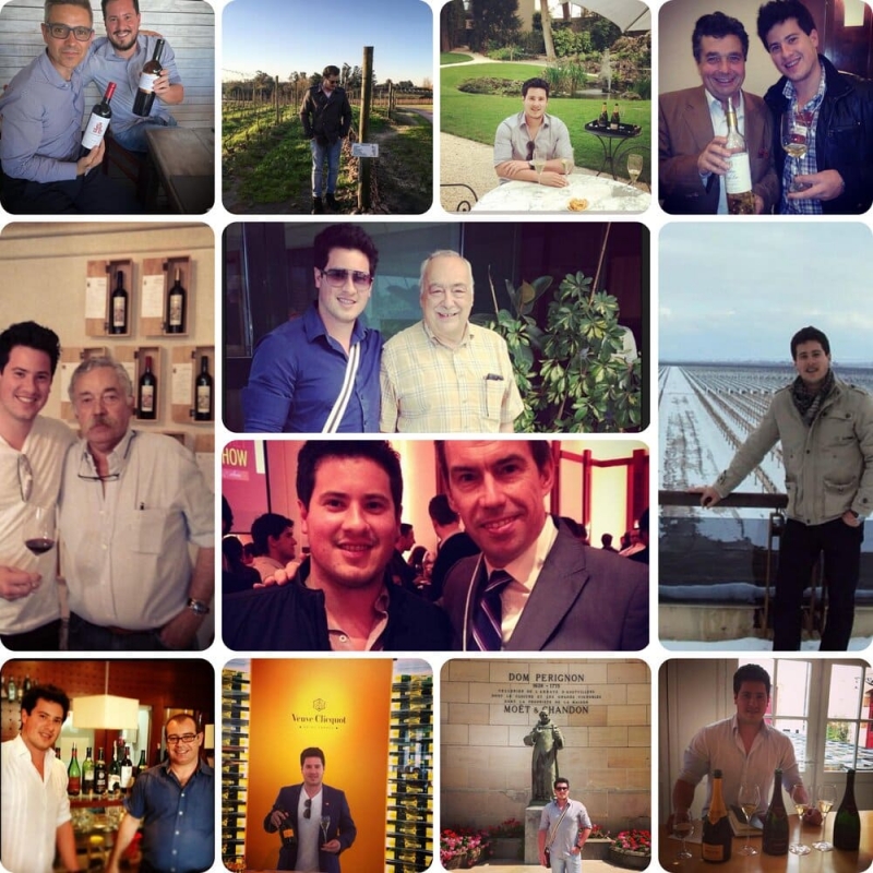 Flavio Labonde Fischer e sua loja de vinhos, Venga Vino